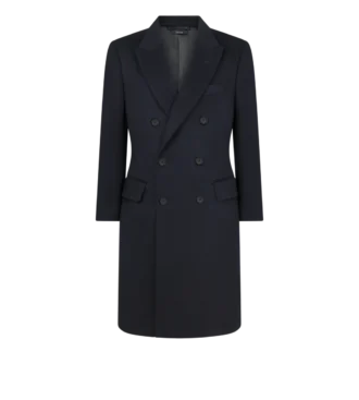 Wool Cashmere Light Tailored Coat