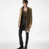 Wool Cashmere Light Tailored Coat