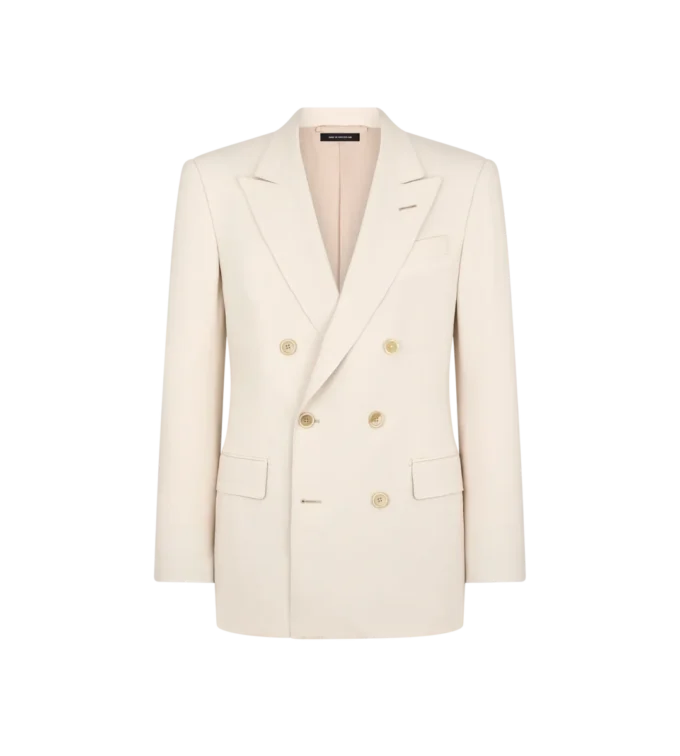 Wool Cashmere Silk Reps Jacket Wool Cashmere Silk Reps Jacket