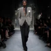 Wool Silk Blend High-Waisted Tuxedo Pants Wool Silk Blend High-Waisted Tuxedo Pants