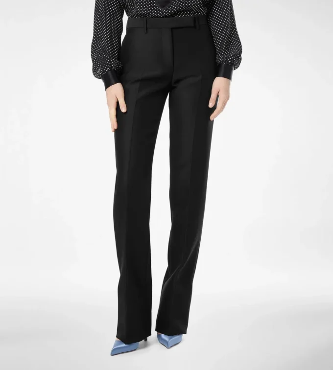 Wool Silk Radzmir Tailored Straight Pants Wool Silk Radzmir Tailored Straight Pants