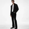 Wool Silk Shawl Collar Cardigan